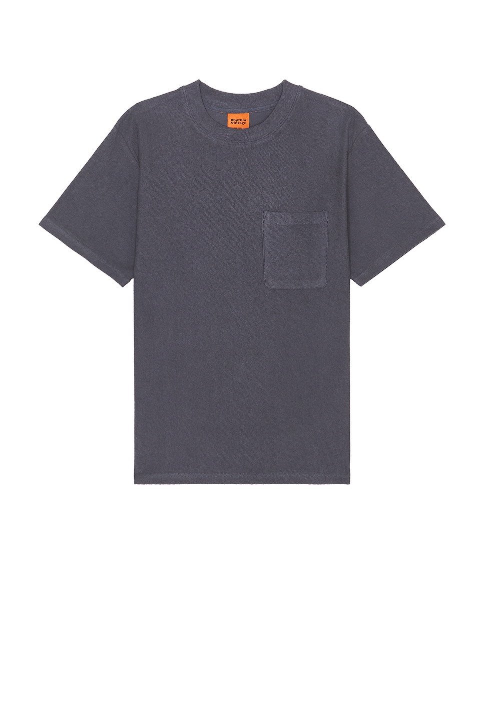 

Винтажная футболка из махрового трикотажа Rhythm, vintage navy
