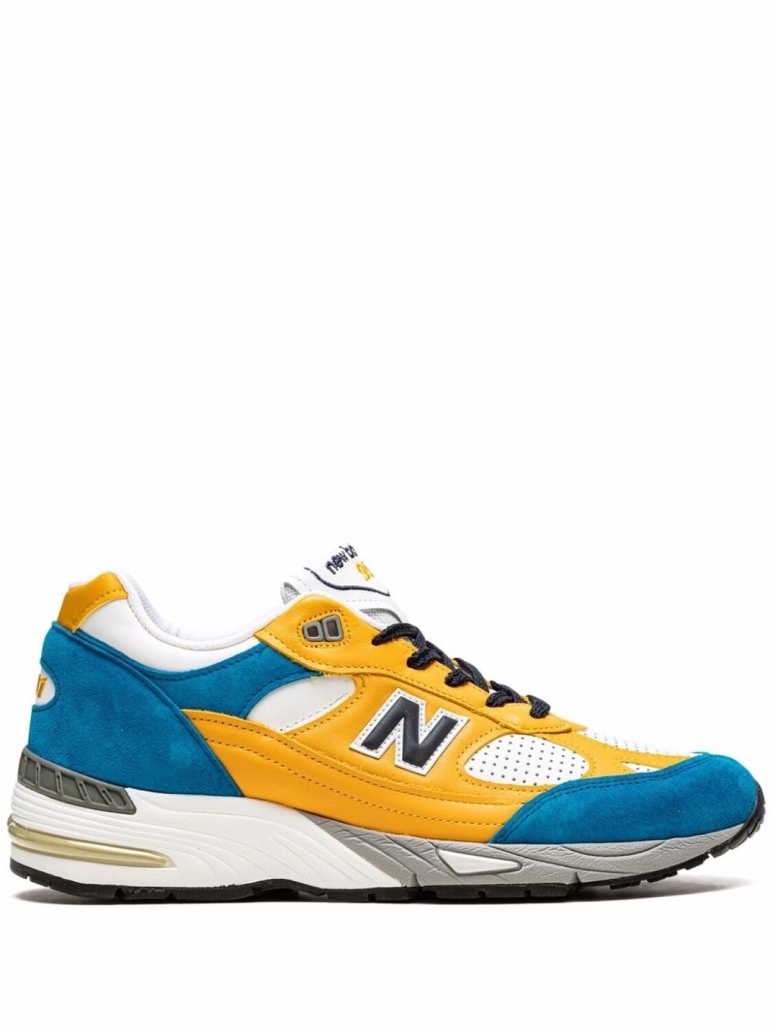 

New Balance кроссовки 991 из коллаборации с Sneakersnstuff, желтый