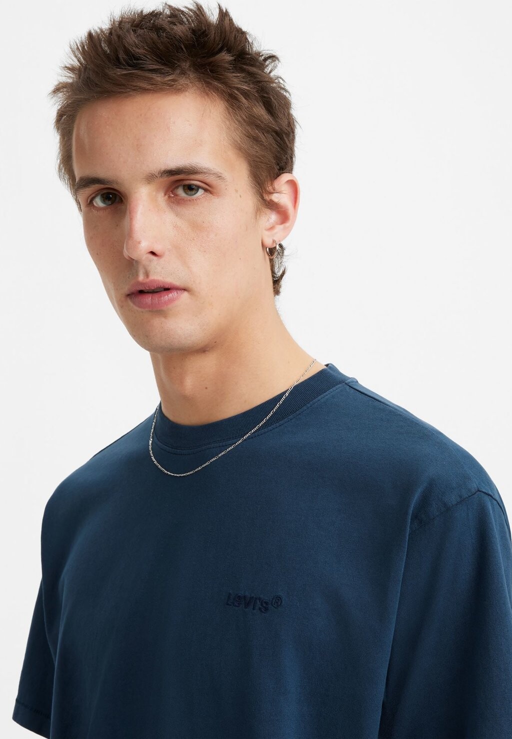 Базовая футболка Tab Vintage Tee Levi's, цвет dress blues garment — фото 4