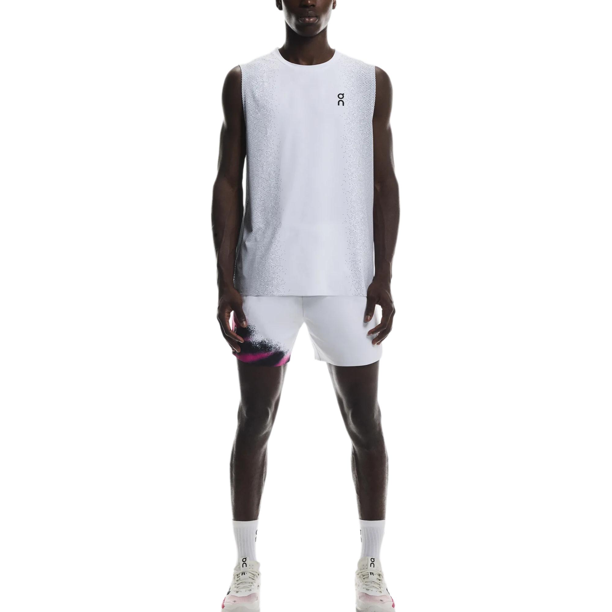 

On Мужские майки Court Tank Tops белый | dark gray