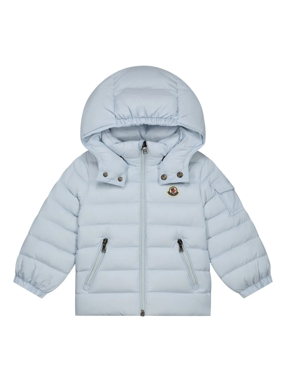 

Пуховик Jules с нашивкой-логотипом Moncler Enfant, синий