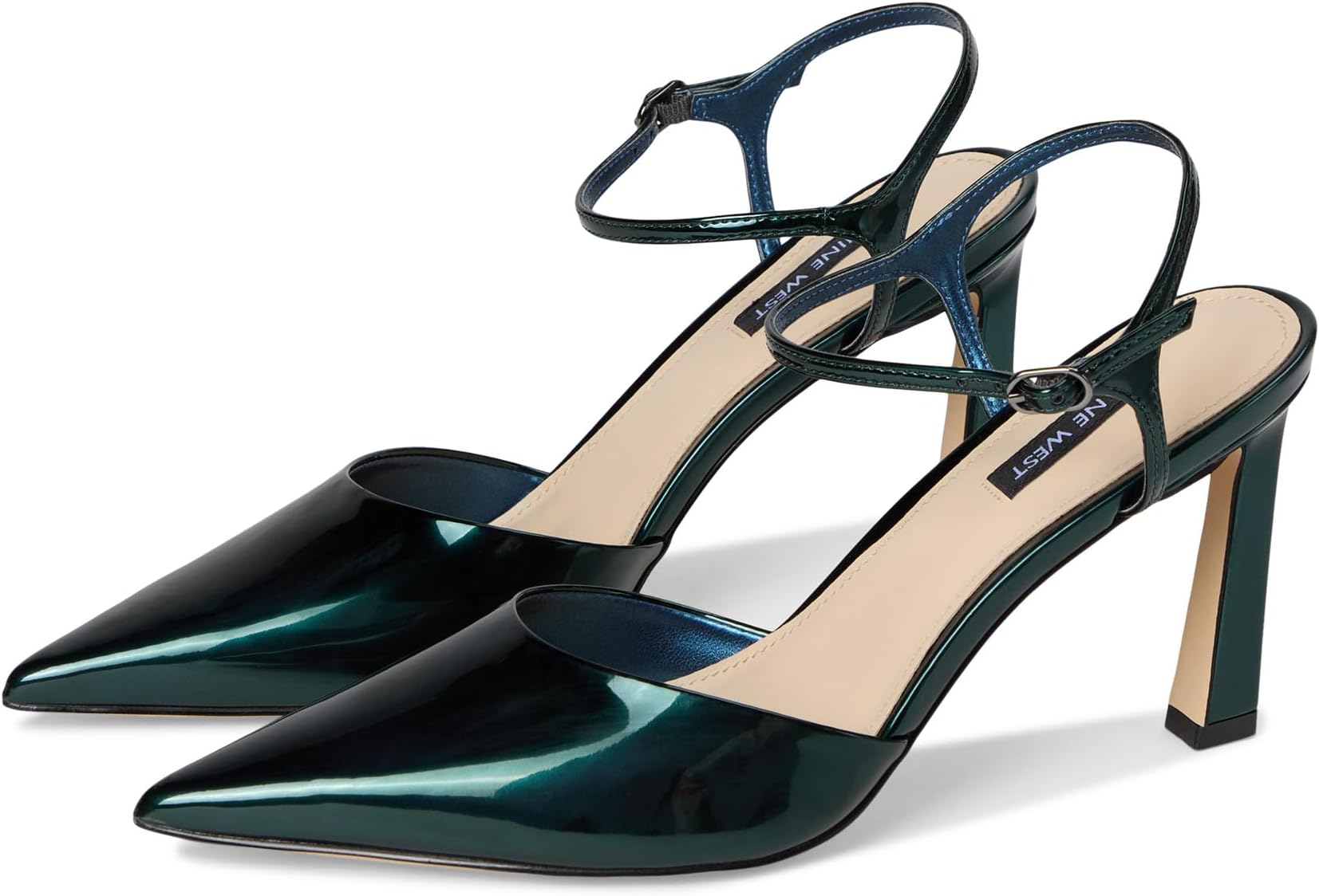 Туфли Nine West Women's Dres, Teal Mirror Metallic