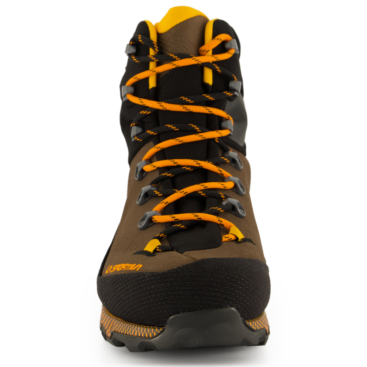 Ботинки для прогулки La Sportiva Aequilibrium Trek GTX, цвет Carbon/Yellow — фото 3
