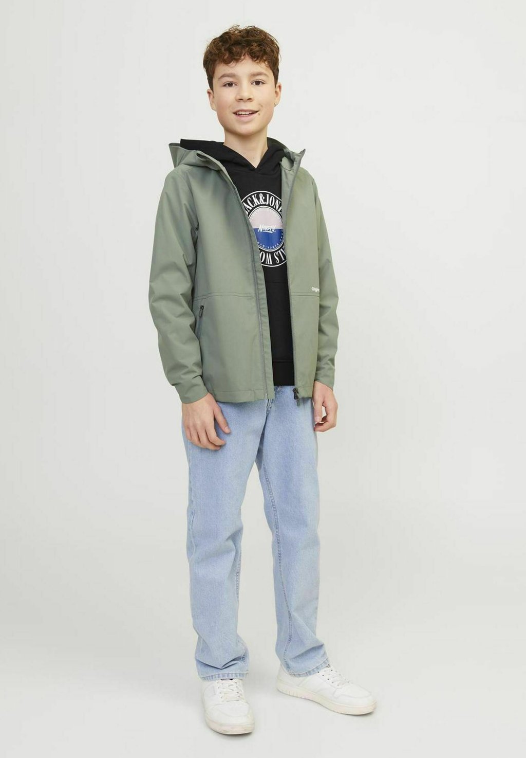 

Толстовка GEDRUCKT Jack & Jones Junior, цвет schwarz