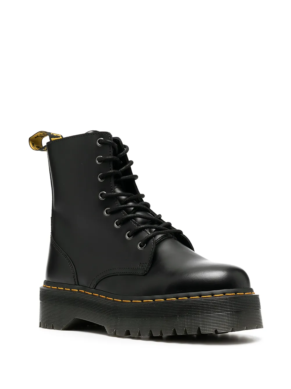 Мужские ботинки Dr. Martens массивные на шнуровке, черный — фото 2