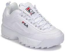 Кроссовки Fila Kid's Disruptor II, белый/красный — фото 4
