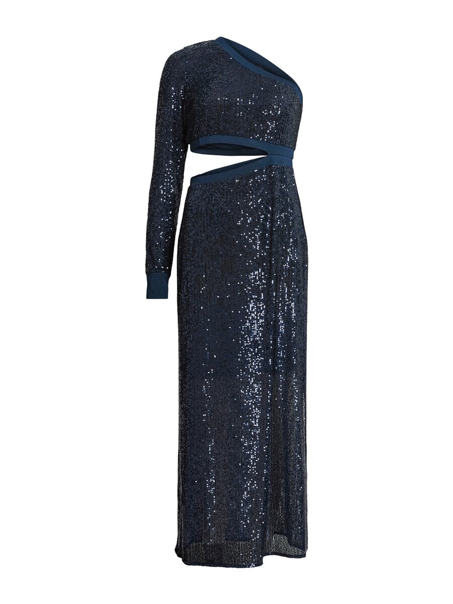 

Платье макси AllSaints Dress DAISY TOPAZ, ночной синий