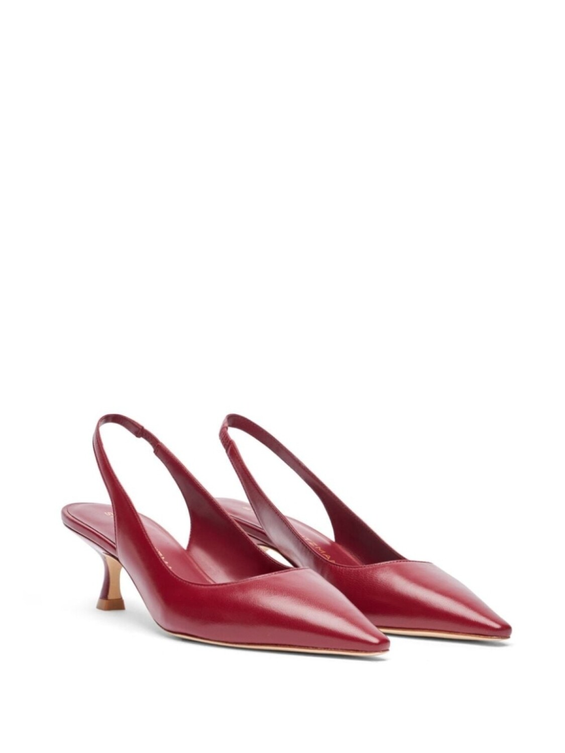 

Stuart Weitzman туфли-лодочки Naomi 35 мм из кожи, красный