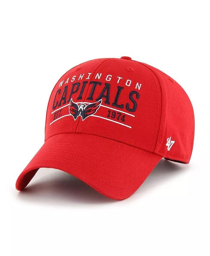 

Мужская красная регулируемая кепка Washington Capitals Centerline MVP '47 Brand