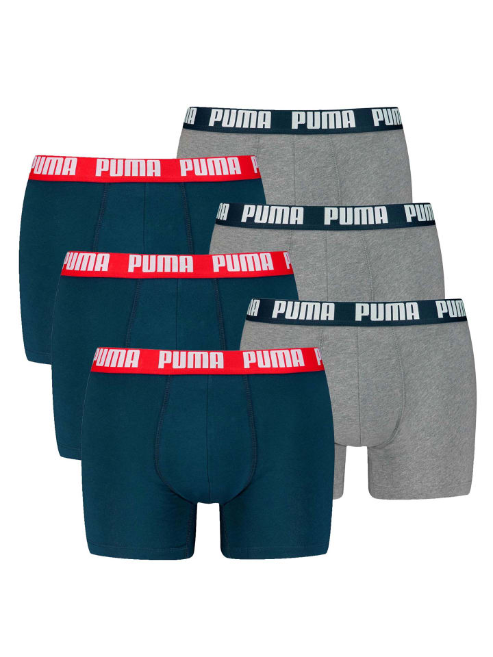 

Боксеры Puma, синий/серый