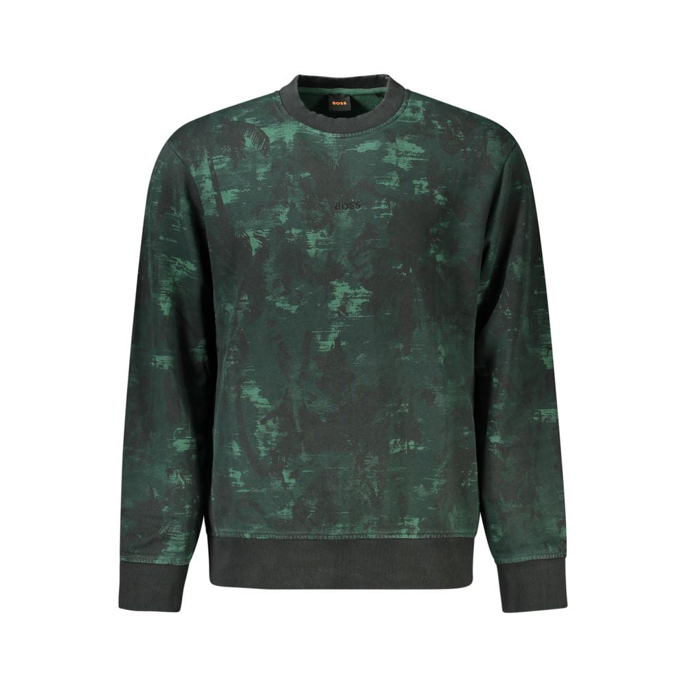 

Мужской свитер Hugo Boss Cotton Men, зеленый