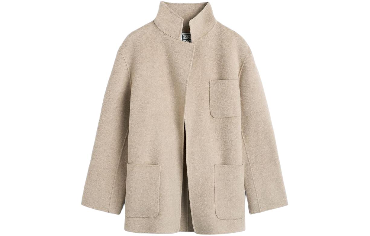 

TOTEME Пиджак с лацканами в меланже, Tawny Mixed Color