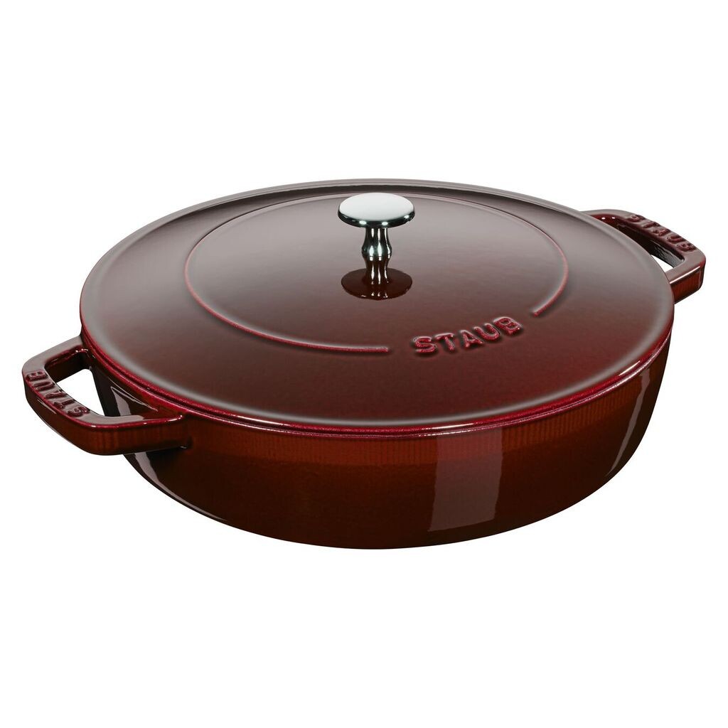 

STAUB Сотейник Chistera 24 см гренадин красный