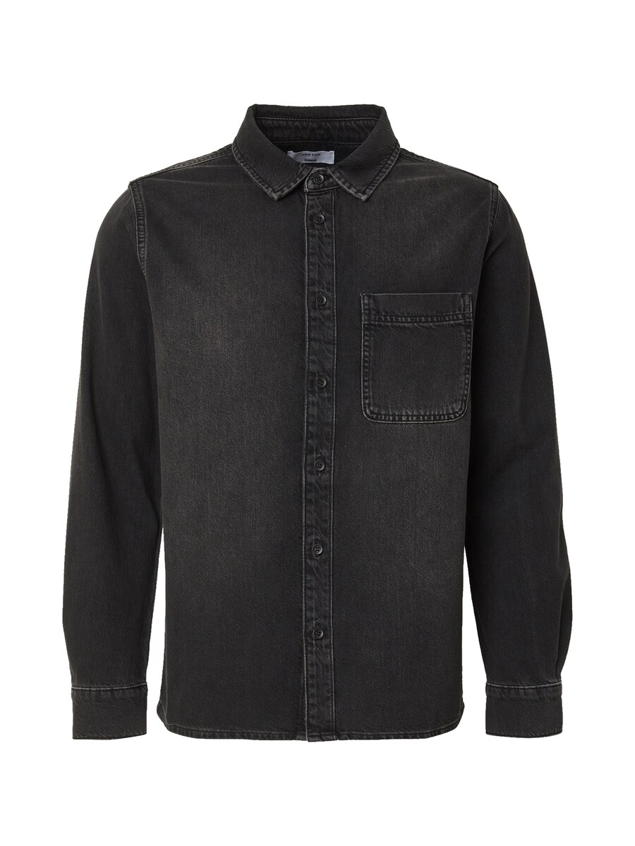 

Рубашка на пуговицах классического кроя DAN FOX APPAREL Mika, черный