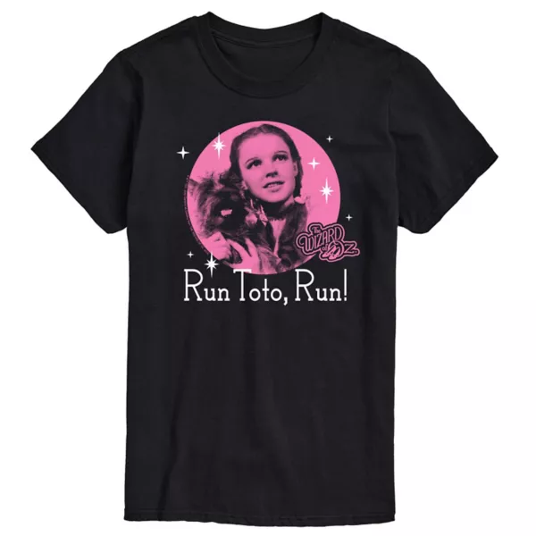 

Мужская футболка с принтом «Волшебник страны Оз» Licensed Character, черный