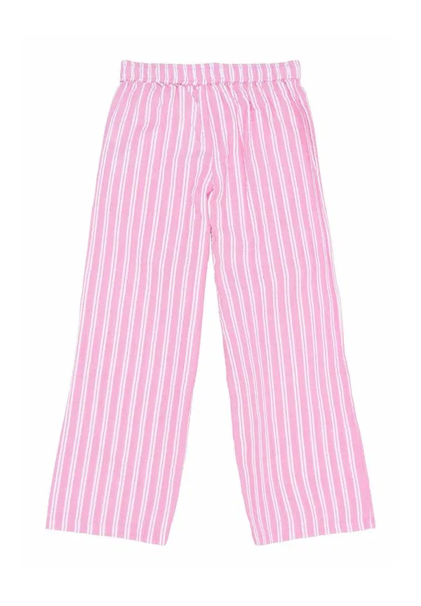 Ширли широкие брюки The New, Carmine Rose Striped — фото 4
