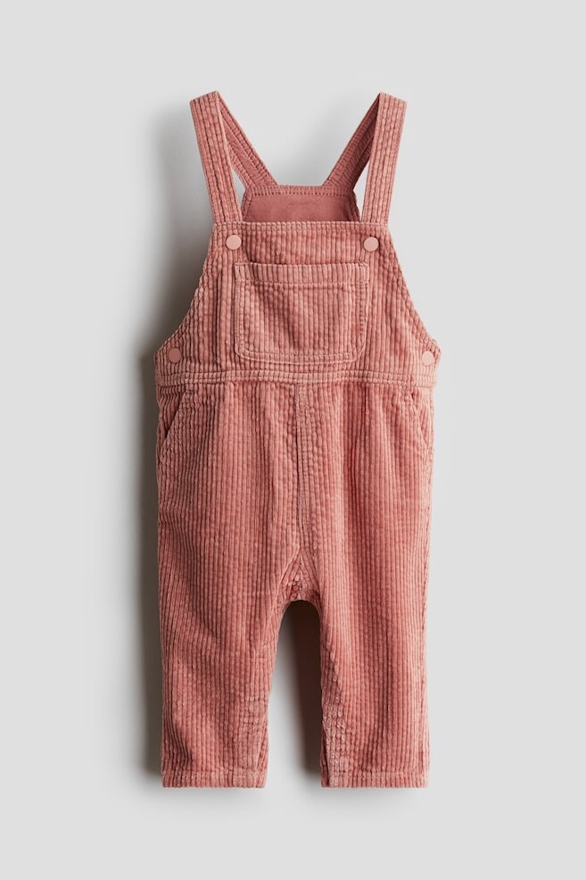 

Вельветовый комбинезон H&M, розовый