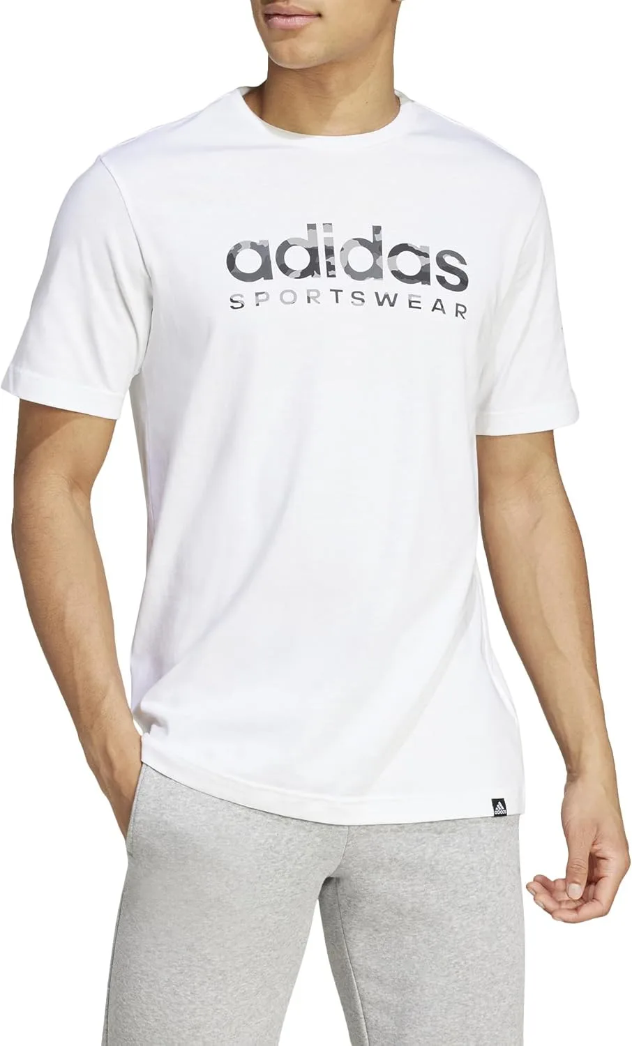 Футболка adidas Camo Linear Graphic — фото 3
