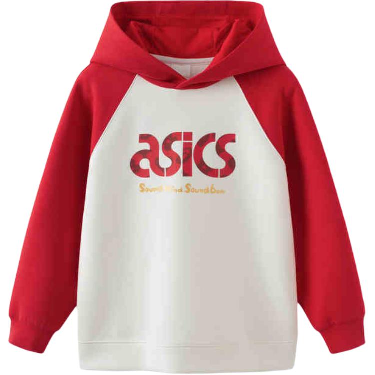

Свитшот Urban Light Trend белый красный подростковый Asics