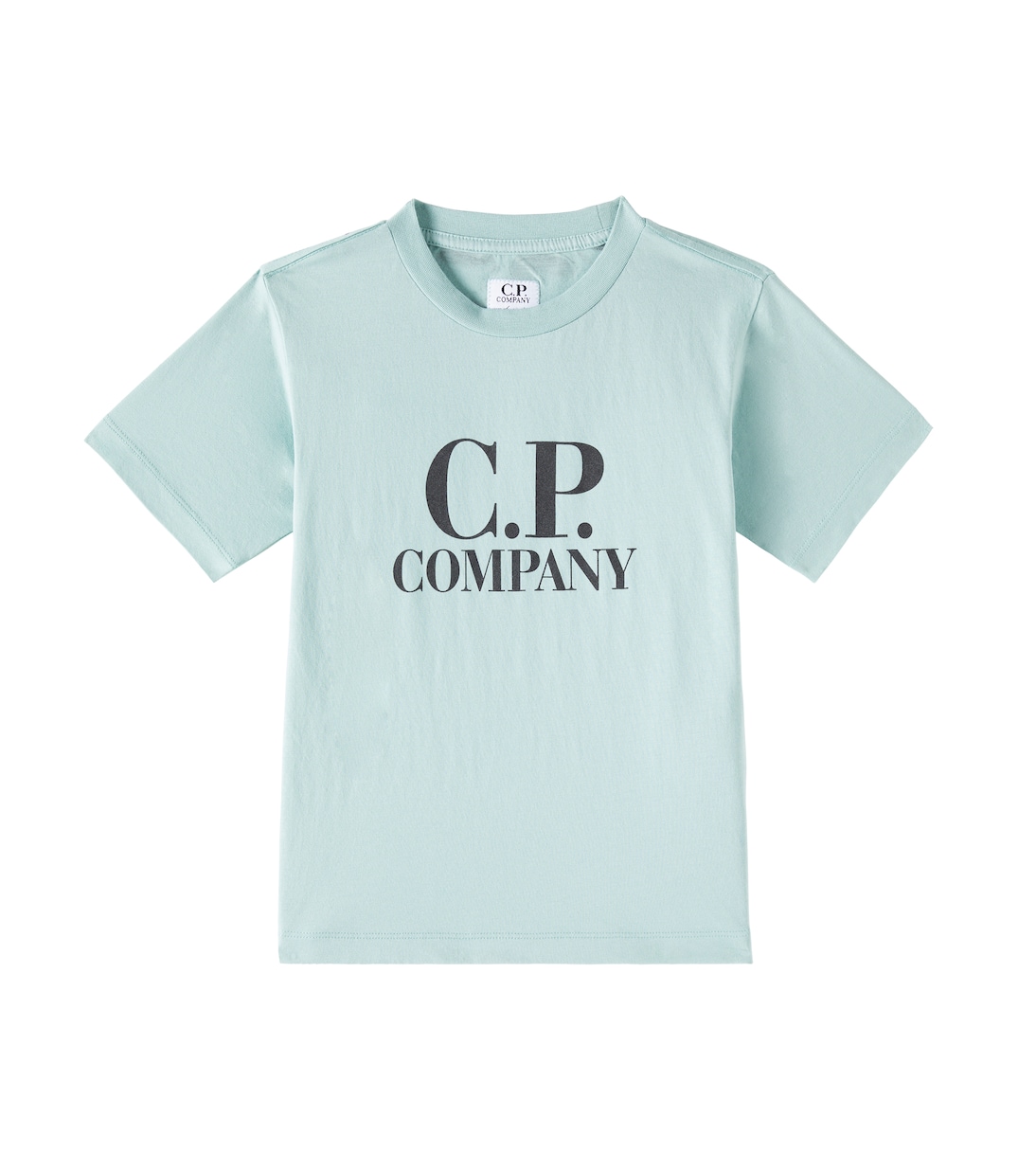 

Хлопковая футболка C.P. Company Kids, Lagoon Green