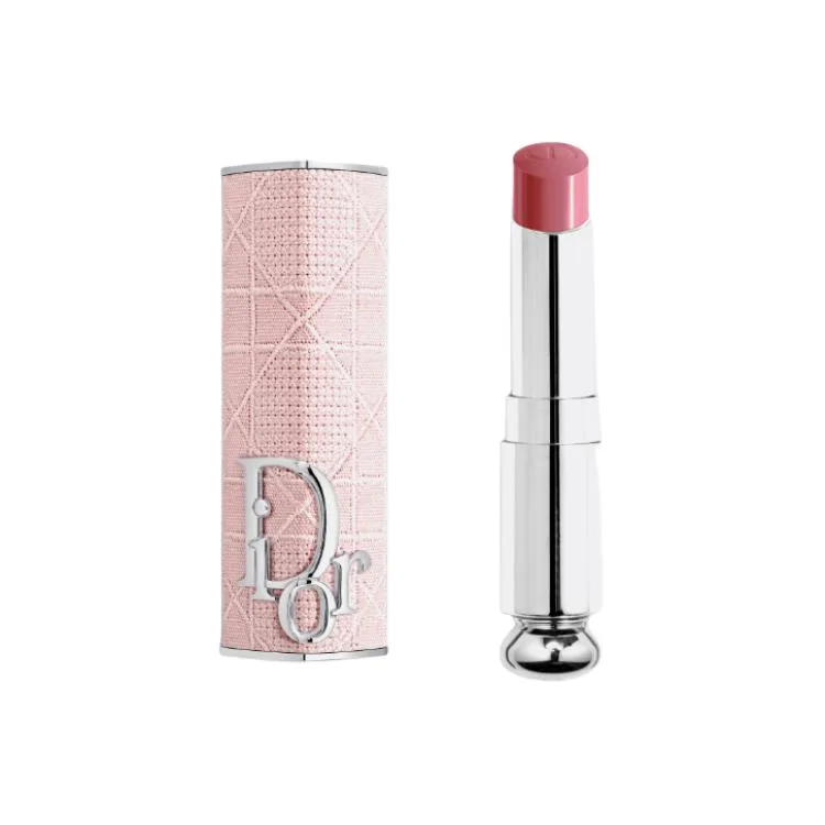 DIOR Увлажняющий крем для сияния кожи 3,2 г, Two-Piece Set: Soft Pink Vine Plaid Lipstick Case+Refill #652