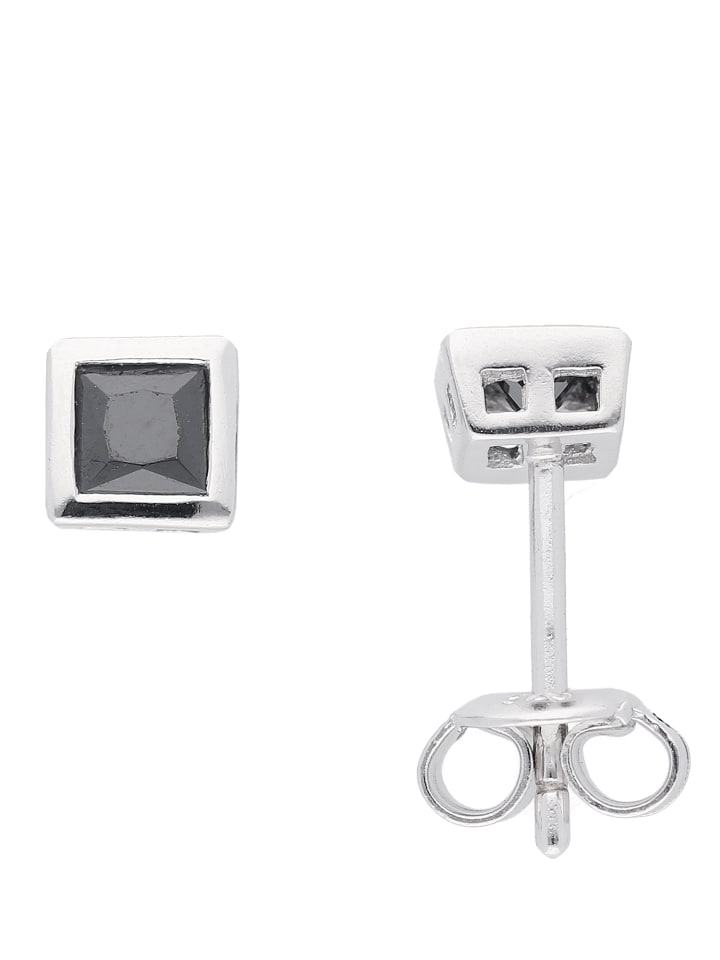 

Adeliás Серьги-гвоздики из серебра 925 пробы с кубическим цирконием различных цветов