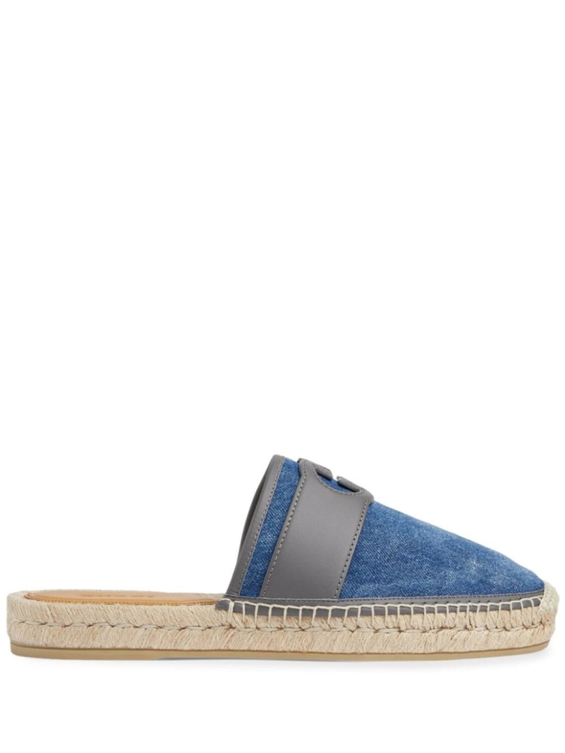 

Шлепанцы с логотипом GG Gucci, синий