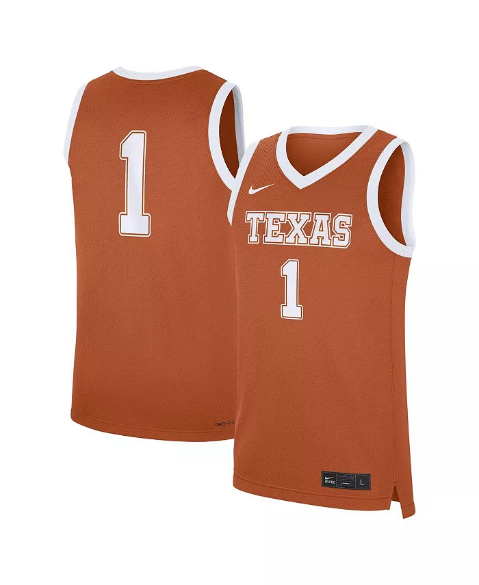 

Мужская реплика дорожной футболки Texas Longhorns в цвете Texas Orange Nike