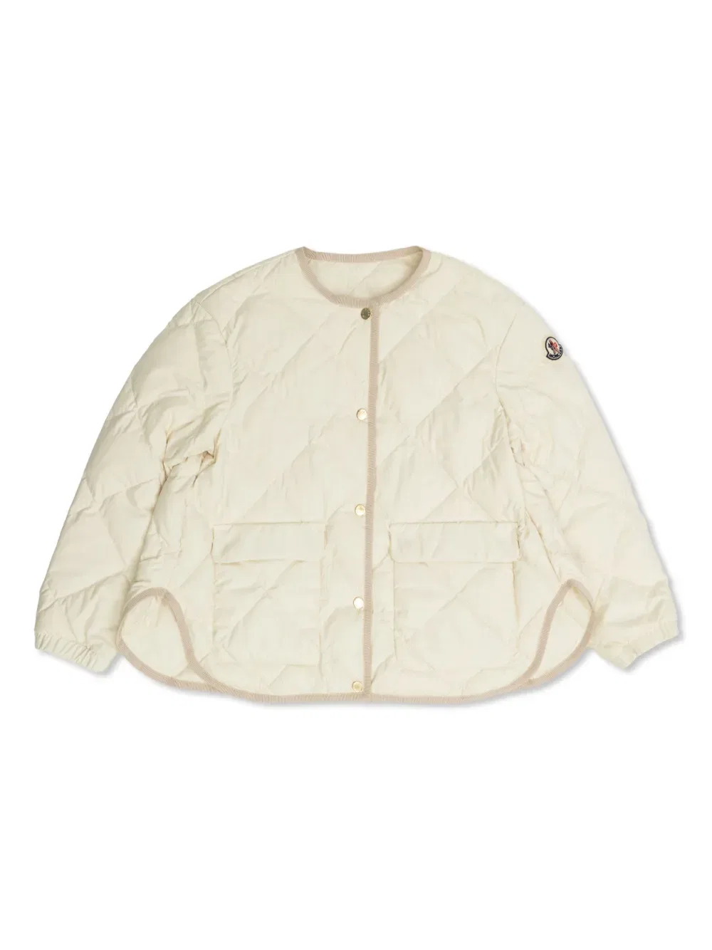 Стеганая куртка Ursella Moncler Enfant, нейтральный