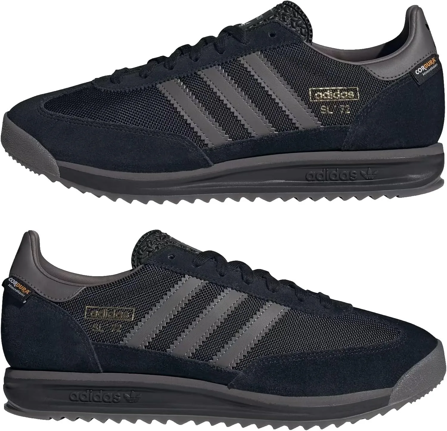 Кроссовки Adidas SL 72 RS Cordura, черный — фото 4