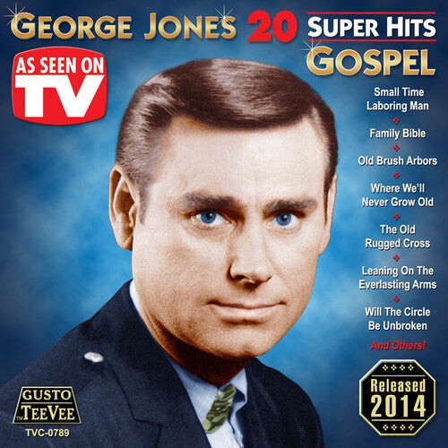 

CD диск Jones, George: 20 Super Hits Gospel