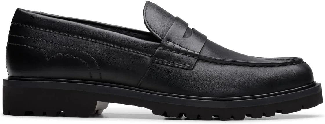 Туфли Clarks Herren Berwick LoSHOES, Black (Black Leather)