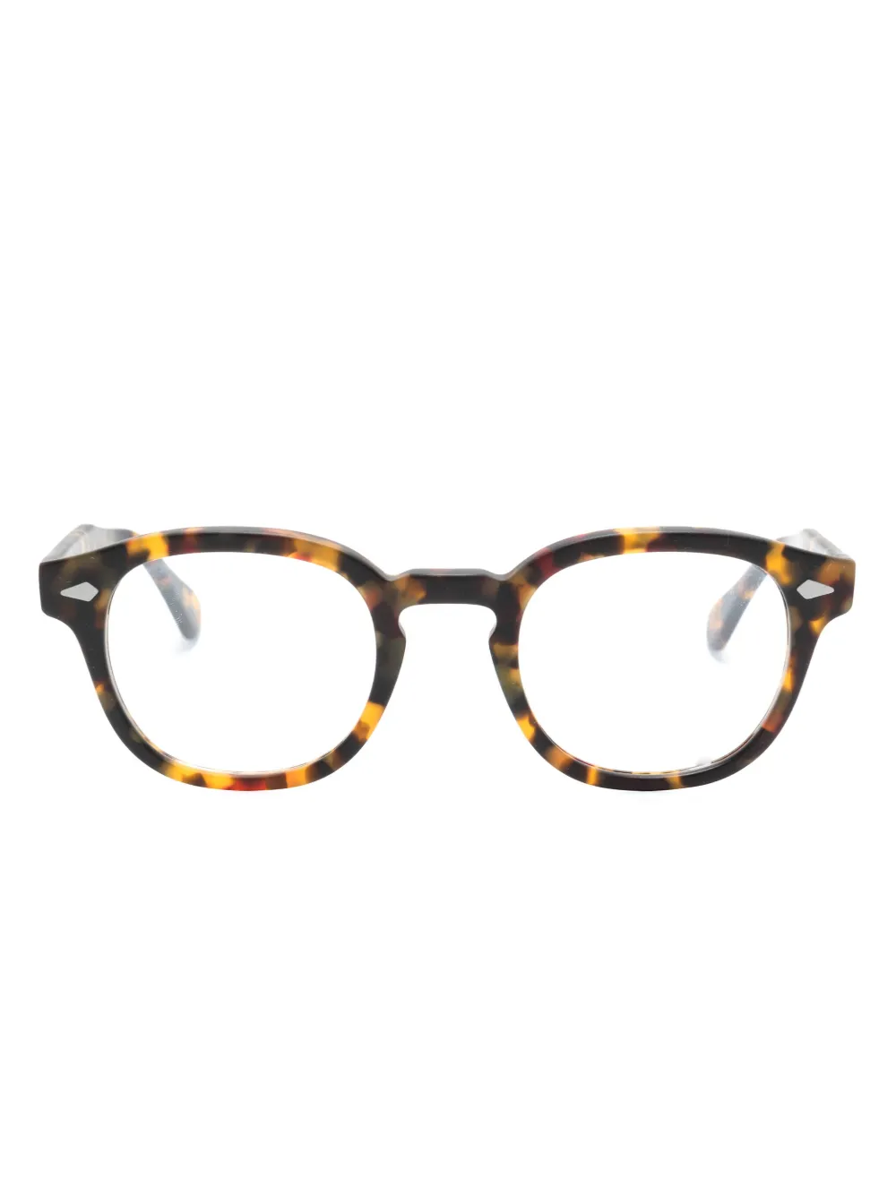

Солнцезащитные очки Lemtosh в круглой оправе Moscot, черный