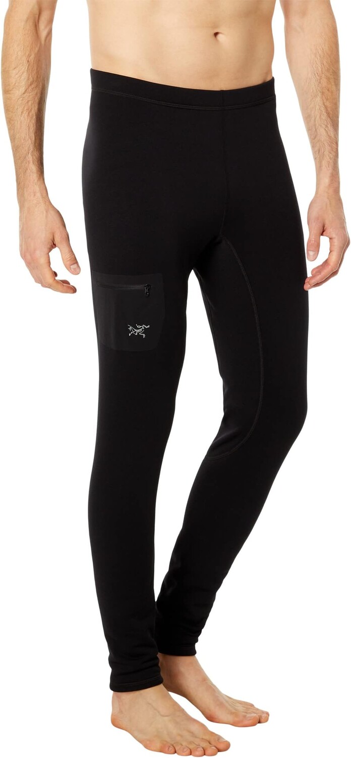 

Брюки Rho Heavyweight Bottoms Arc'teryx, черный