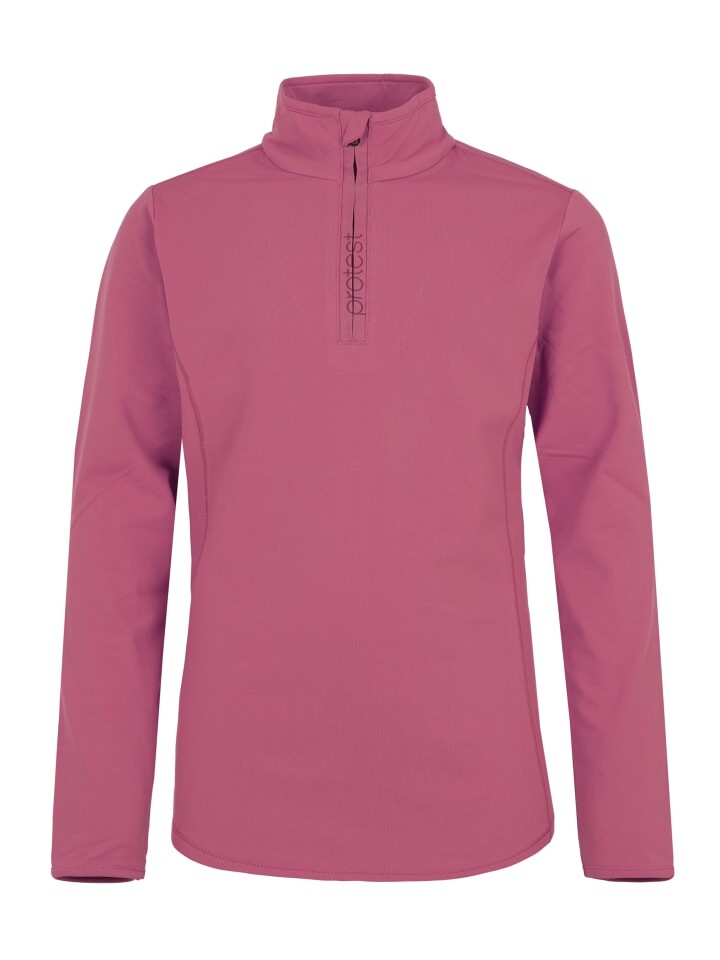 

Флисовая куртка Protest REFABRIZOY JR 1/4 zip active top, цвет Rose Dust