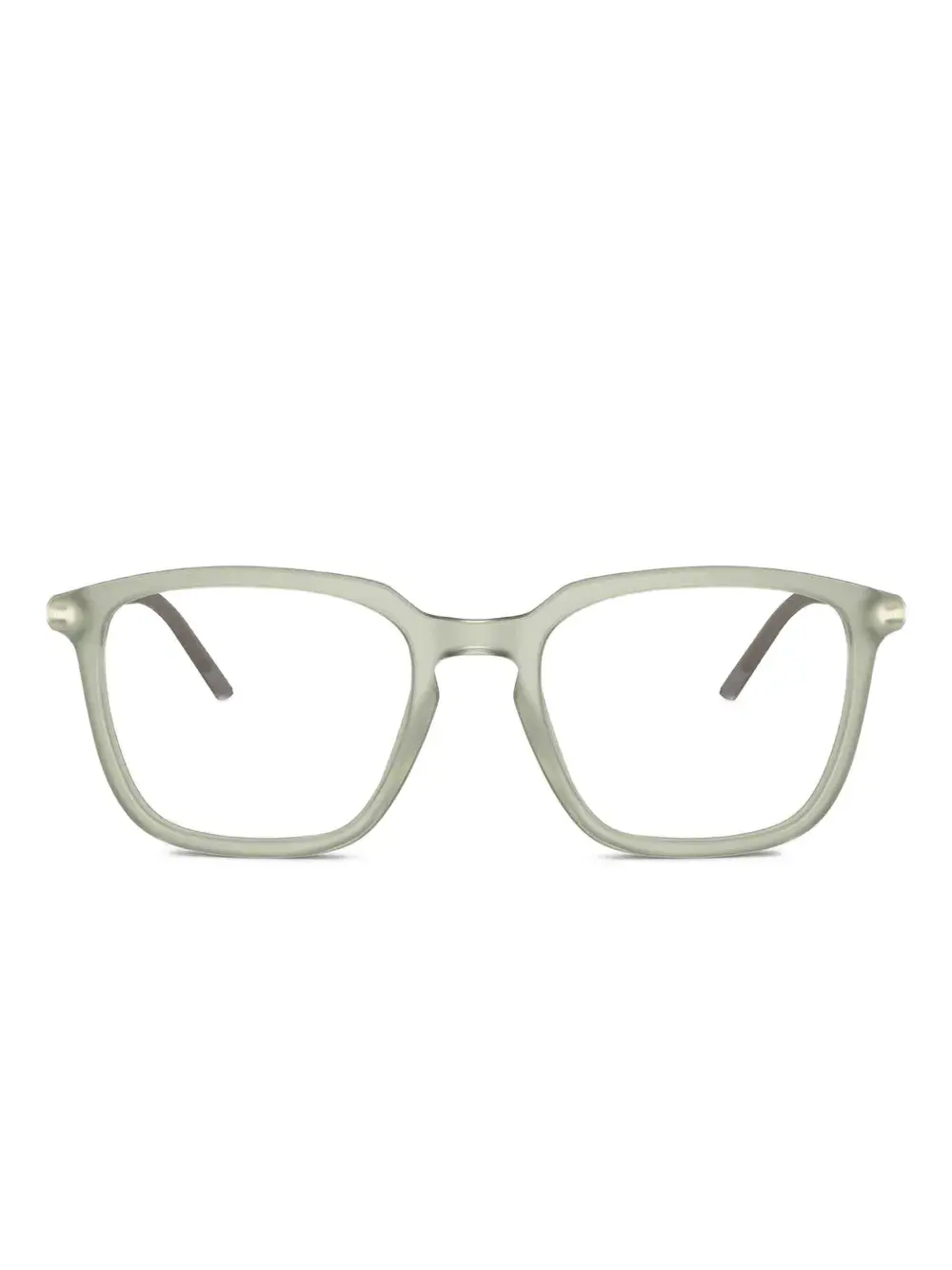 

Очки в квадратной оправе Moncler, зеленый