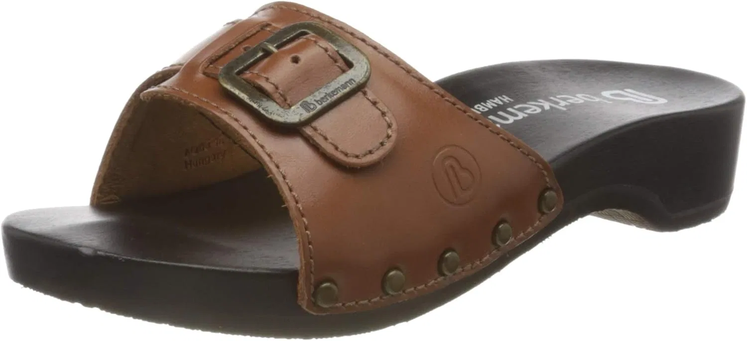 Женские мюли Berkemann Hamburg, Brown (Nutmeg)