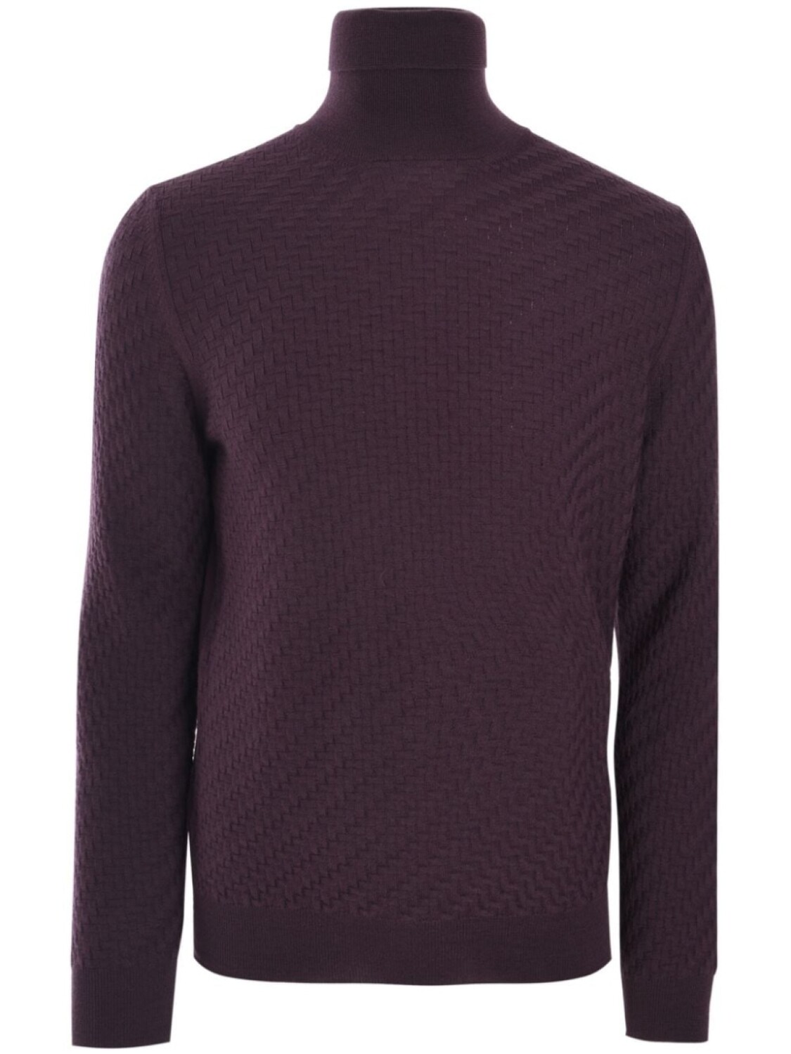 

Вязаный джемпер Corneliani с высоким воротом, фиолетовый