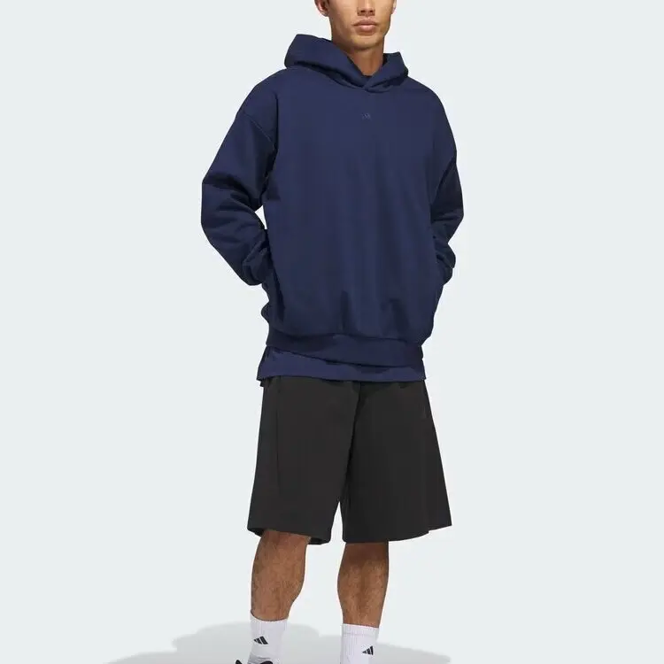 BASKETBALL FL HOODY UNITEFIT худи Unisex Adidas, темно синий — фото 3