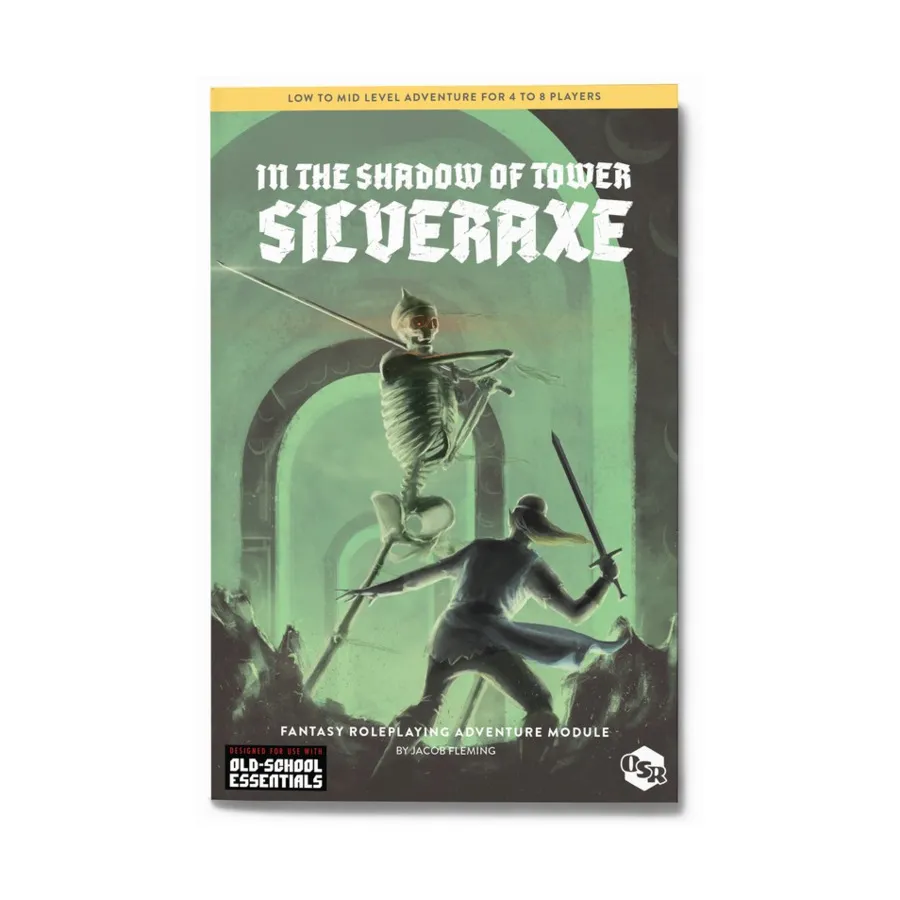 

In the Shadow of Tower Silveraxe, Role Playing Games (Gelatinous Cubism), мягкая обложка