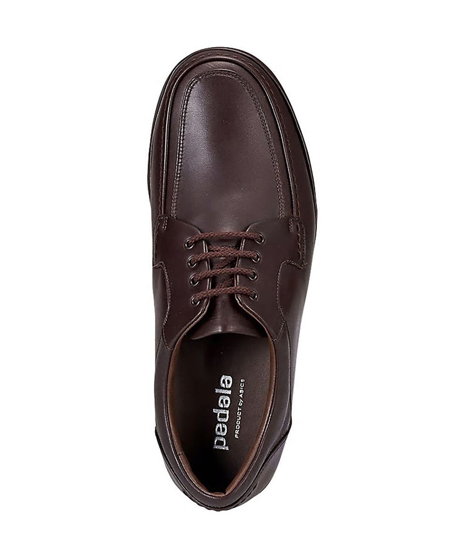 Туфли Мужские ботинки Pedala 4E Asics Walking Pedala, Coffee Brown — фото 4