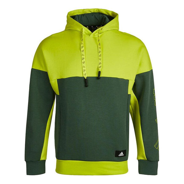 

Толстовка adidas Ub Gfx Hs Casual Sports Colorblock Knit Green, зеленый