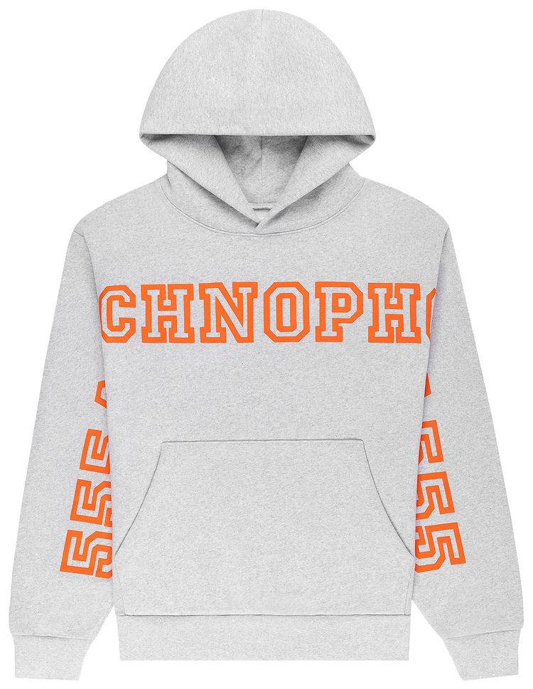 

Худи Sp5der Arach Hoodie 'Heather Grey', серый