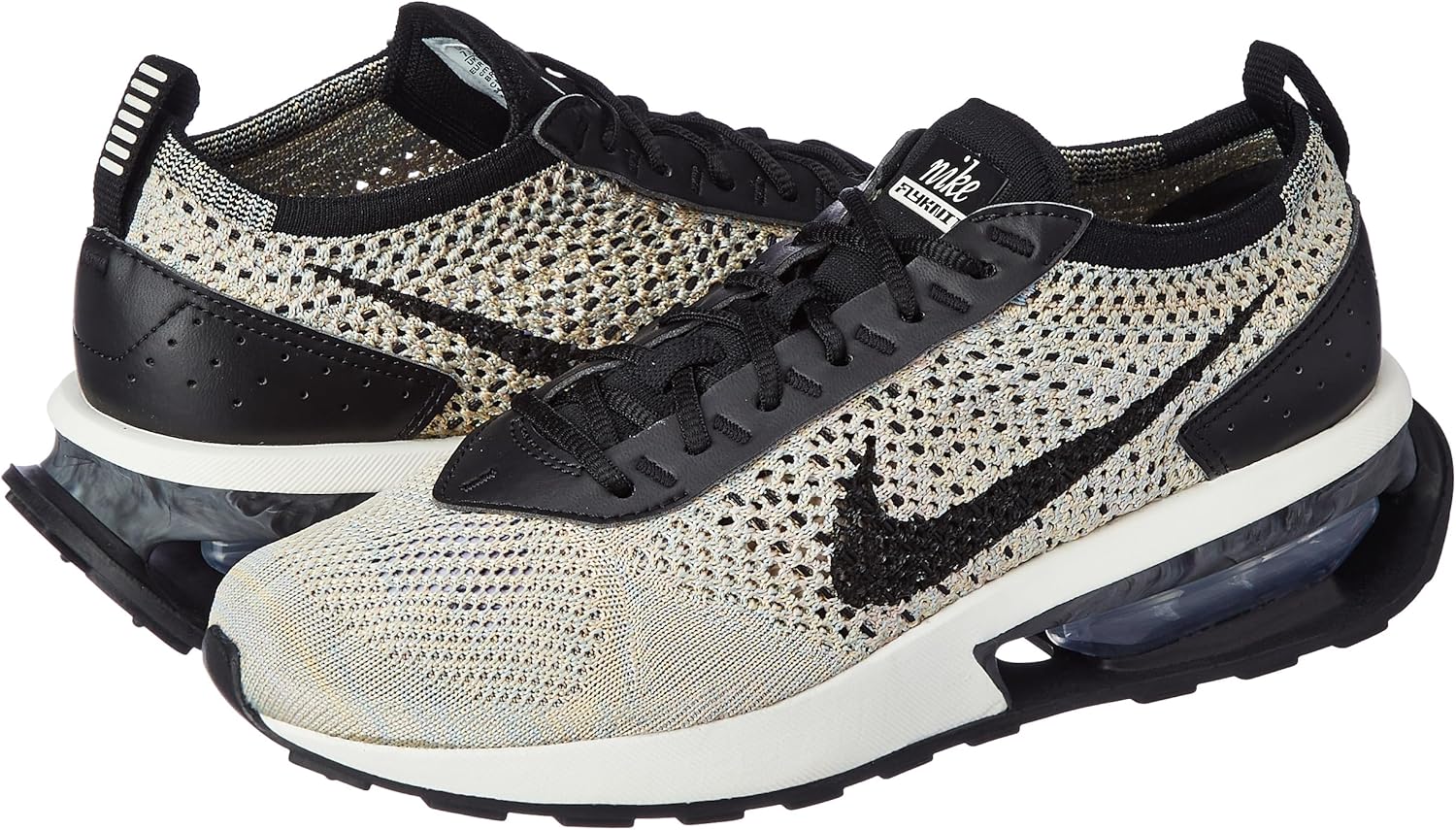 Мужские кроссовки Nike Air Max Flyknit Racer, черный — фото 2