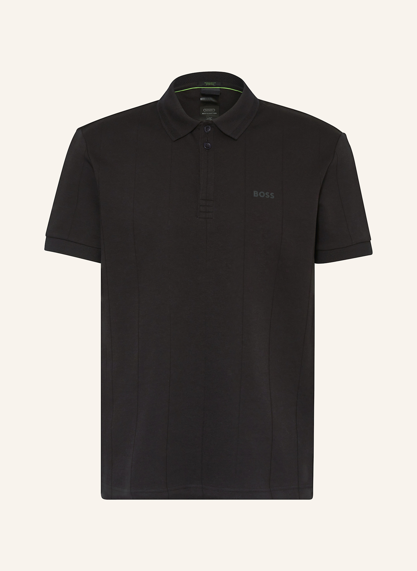 

Рубашка поло из джерси Paddy Curved Regular Fit Boss, черный