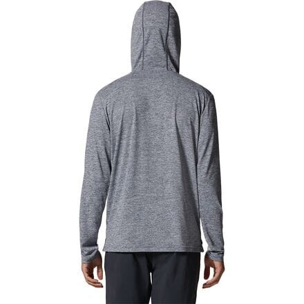 

Толстовка с солнцезащитным кремом мужская Mountain Hardwear, цвет Foil Grey Heather, Серый, Толстовка с солнцезащитным кремом мужская Mountain Hardwear, цвет Foil Grey Heather