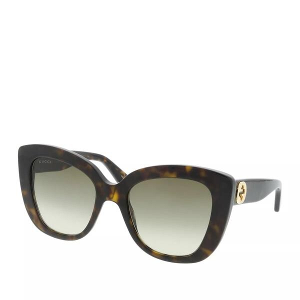 

Солнцезащитные очки gg037s 5 00 Gucci, коричневый