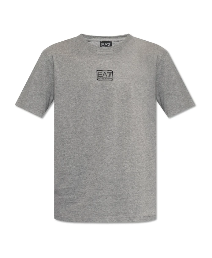 

Футболка с логотипом Emporio Armani Ea7, серый