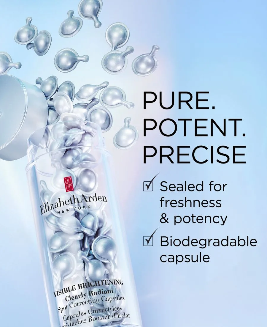 Сыворотка Elizabeth Arden — Осветляющие капсулы для точечного окрашивания и придания сияния коже — фото 4