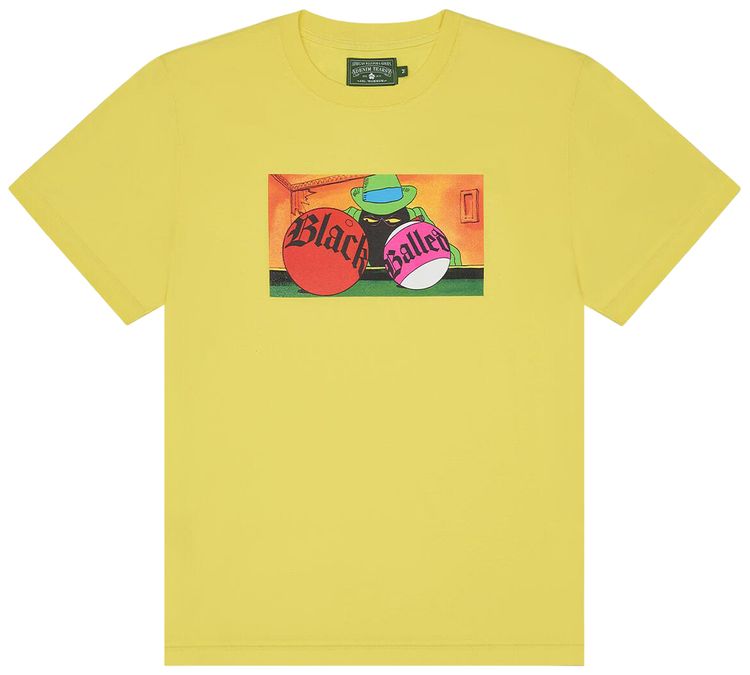 

Футболка Denim Tears Black Balled Tee, Черный, Футболка Denim Tears Black Balled Tee